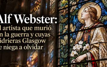 Alf Webster: el artista que murió en la guerra y cuyas vidrieras Glasgow se niega a olvidar