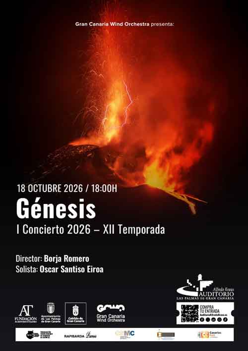 “Génesis” nuevo proyecto de la Gran Canaria Wind Orchestra