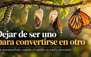 Dejar de ser uno para convertirse en otro. La metamorfosis: cuando el cambio es total y necesario