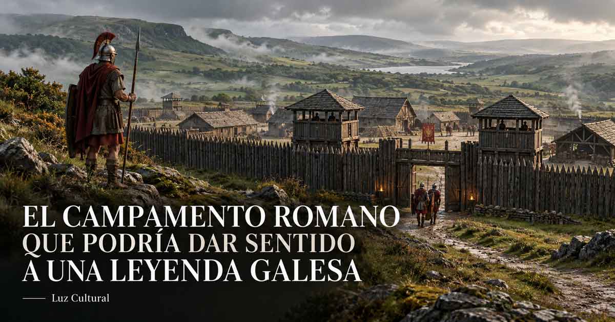 El campamento romano que podría dar sentido a una leyenda galesa