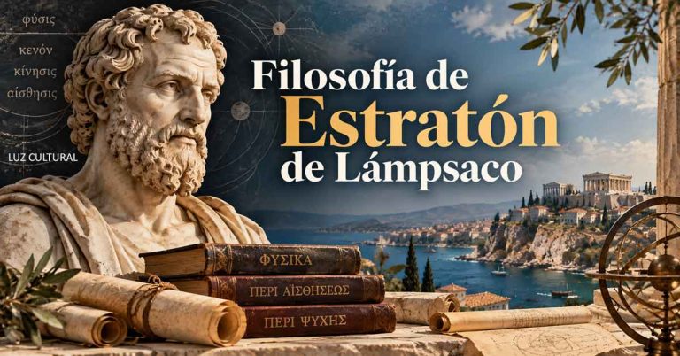 Filosofía de Estratón de Lámpsaco
