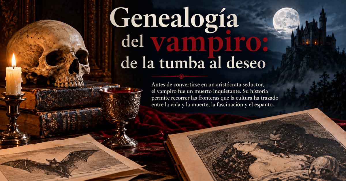Genealogía del vampiro: de la tumba al deseo