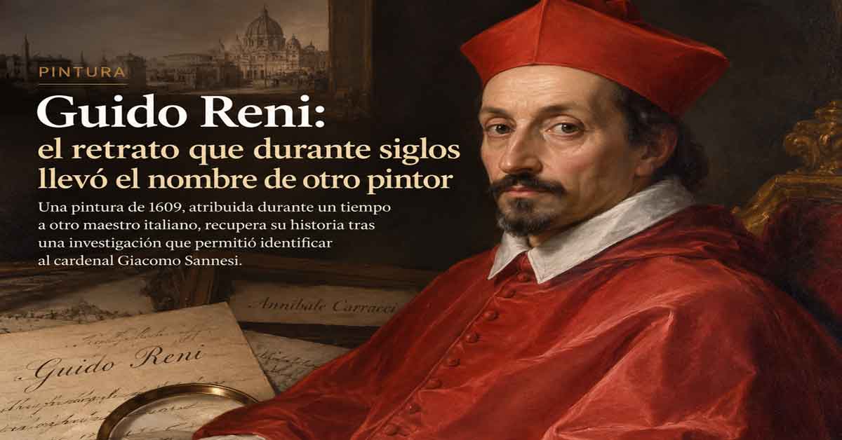 Guido Reni: el retrato que durante siglos llevó el nombre de otro pintor