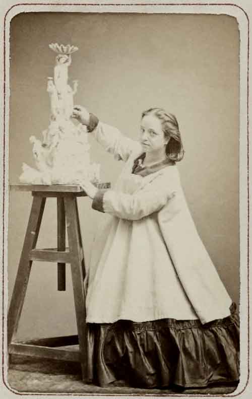 Hélène Bertaux (1825-1909), escultora francesa y activista por la liberación de las mujeres.