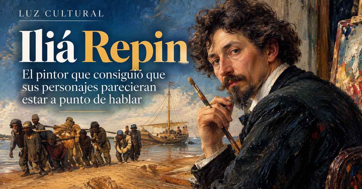 Iliá Repin: el pintor que consiguió que sus personajes parecieran estar a punto de hablar
