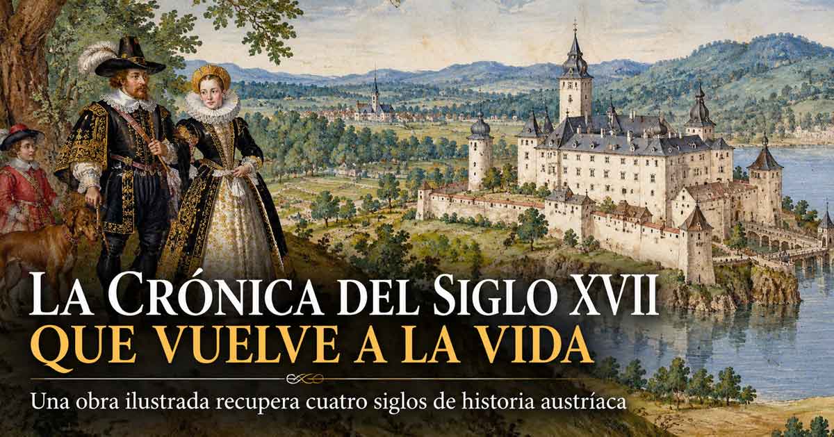 La crónica del siglo XVII que vuelve a reunir la historia, el arte y la vida cotidiana de Austria