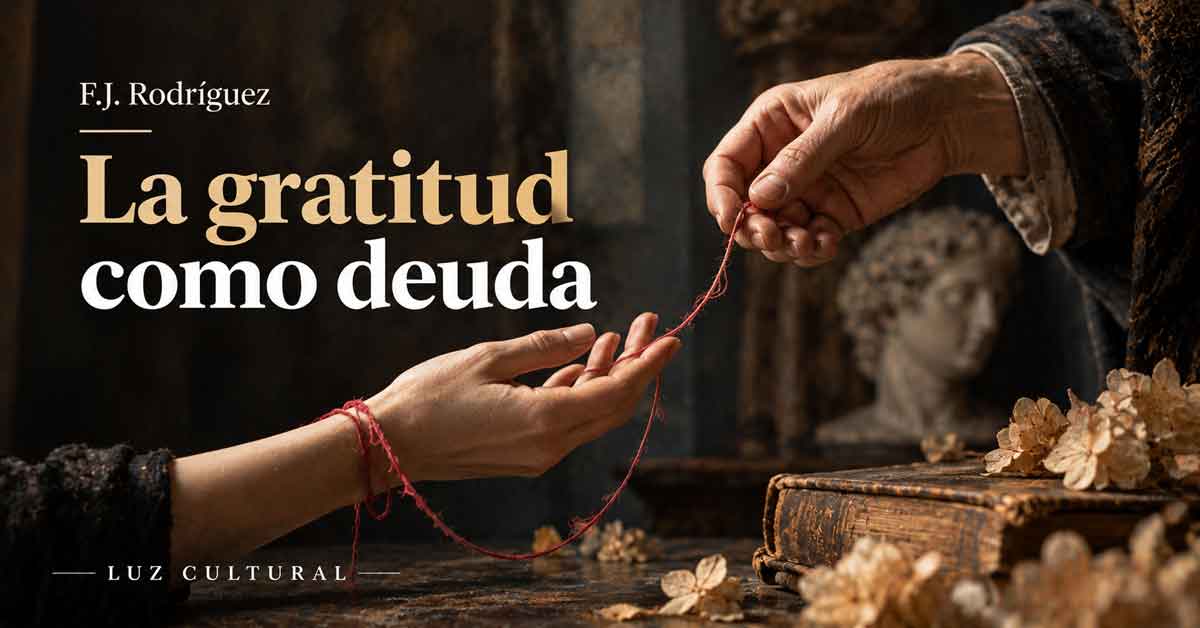 La gratitud como deuda