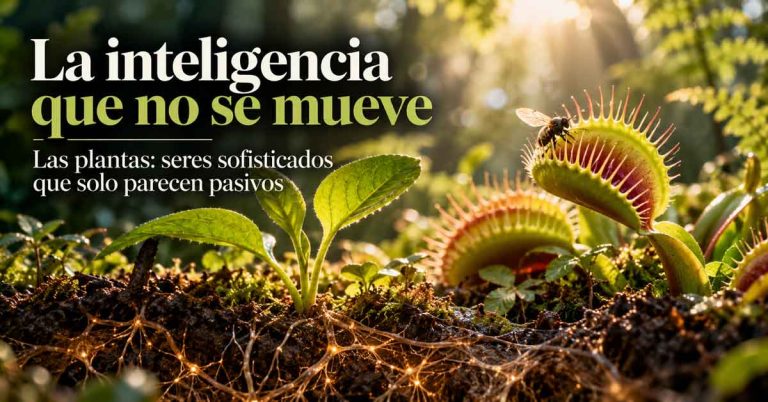 La inteligencia que no se mueve Las plantas: seres sofisticados que solo parecen pasivos