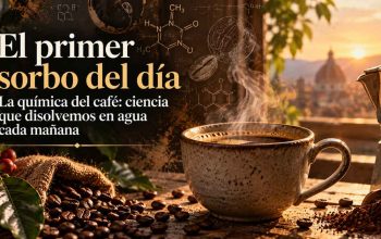 La química del café: ciencia que disolvemos en agua cada mañana