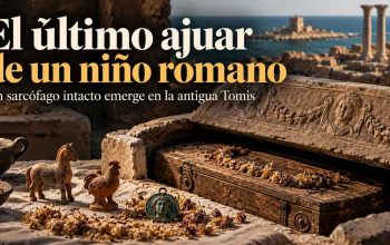 Los juguetes que acompañaron a un niño romano hace casi dos mil años