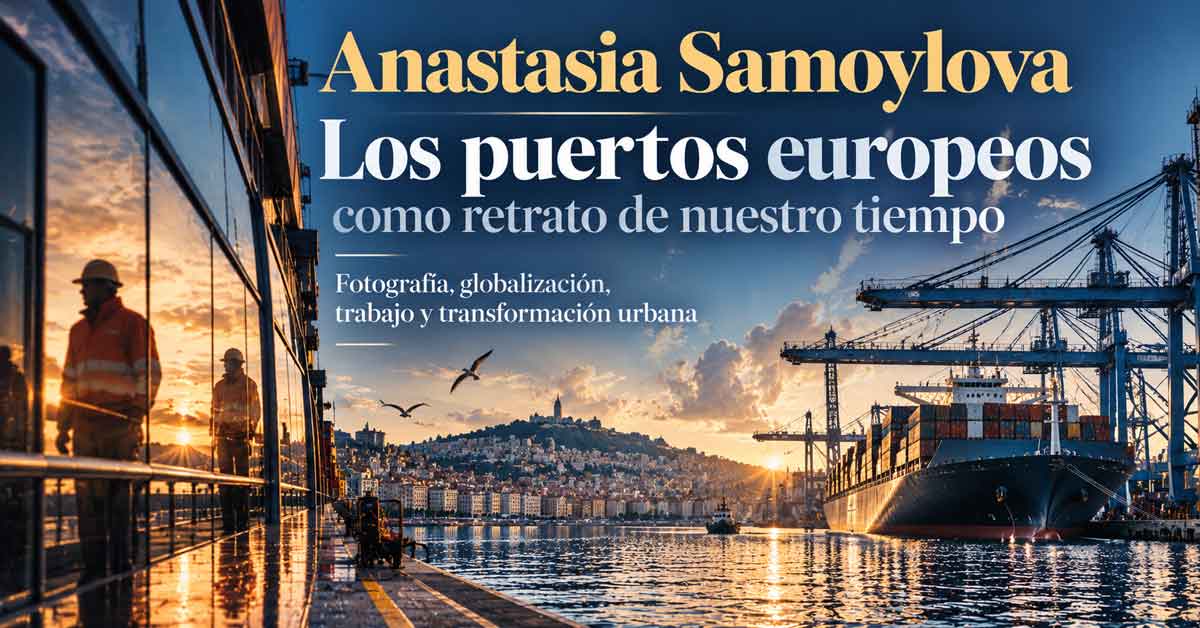 Los puertos de Europa, bajo la mirada de Anastasia Samoylova: el paisaje oculto de la globalización