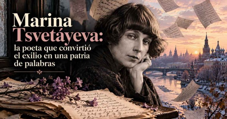 Marina Tsvetáyeva: la poeta que convirtió el exilio en una patria
