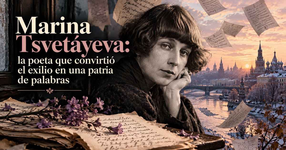 Marina Tsvetáyeva: la poeta que convirtió el exilio en una patria