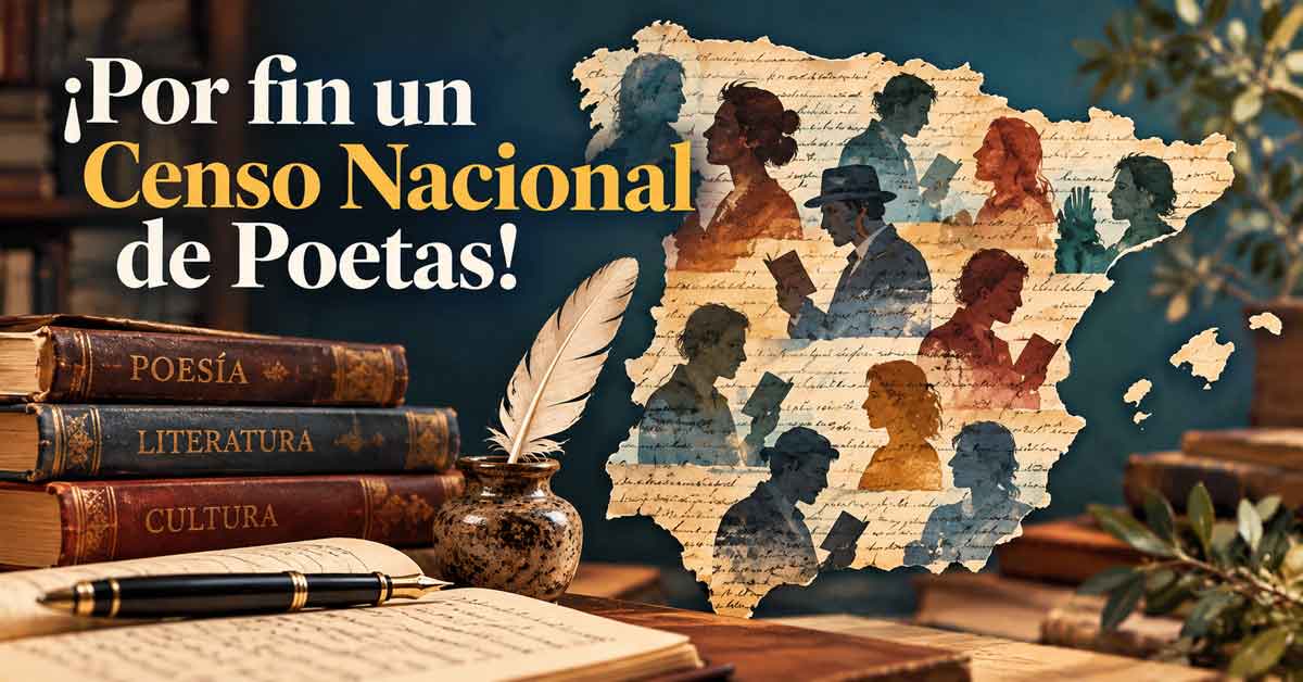 ¡Por fin un Censo Nacional de Poetas!