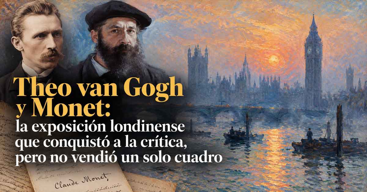 Theo van Gogh y Monet: la exposición londinense que conquistó a la crítica, pero no vendió un solo cuadro