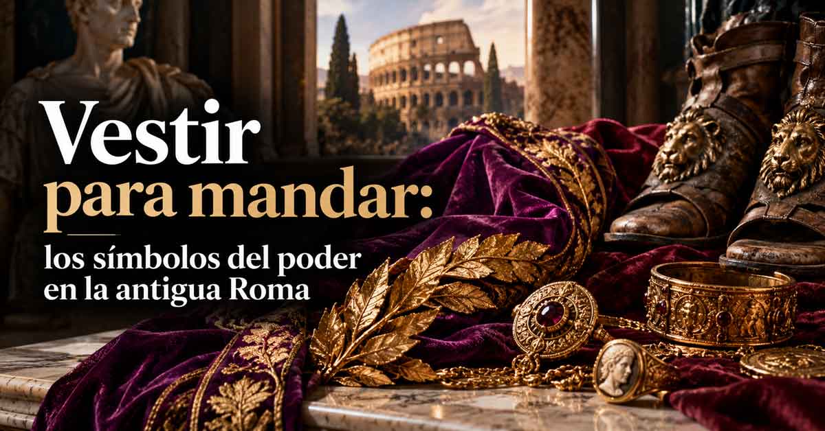Vestir para mandar: los símbolos del poder en la antigua Roma