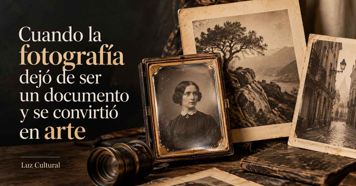 Cuando la fotografía dejó de ser un documento y se convirtió en arte