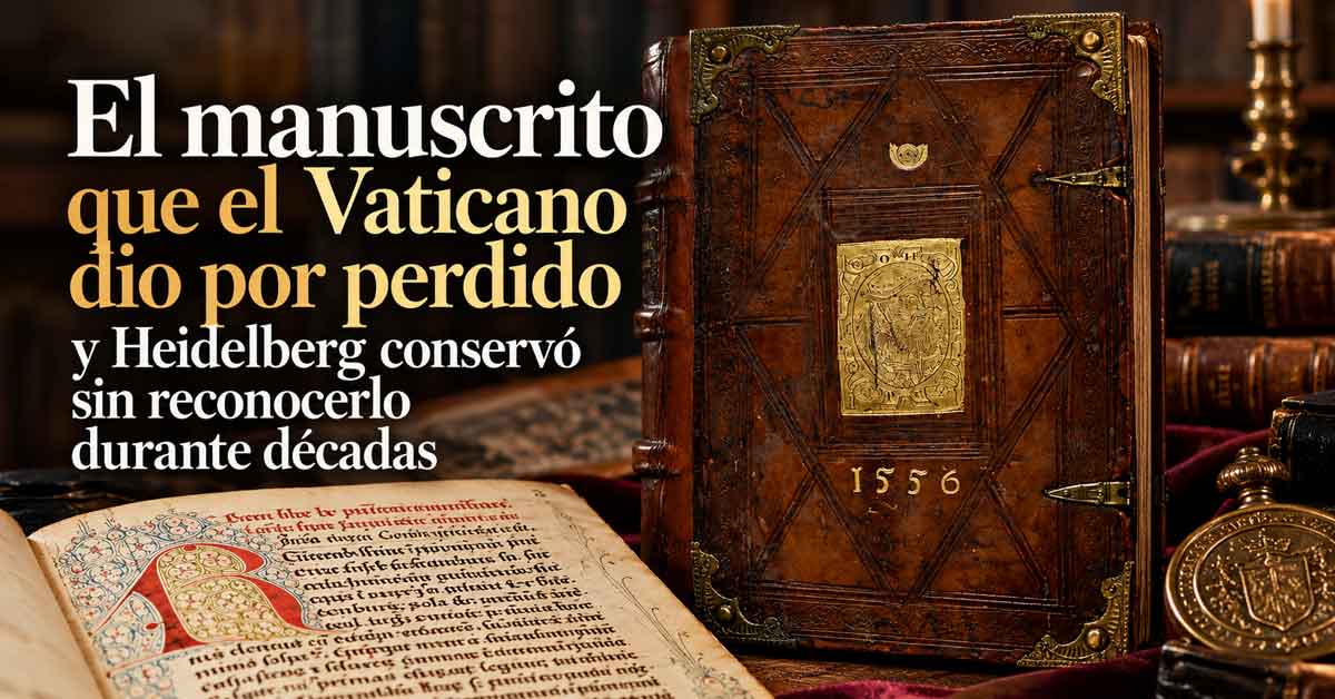 El manuscrito que el Vaticano dio por perdido y Heidelberg conservó sin reconocerlo durante décadas